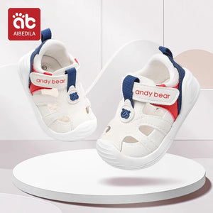 Baby Sneakers Girls Boys Lightweight Breathable Mesh First Walkers Shoes Kids Non-Slip Sandals 1-3 Year