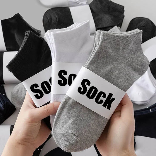 High Quality Men Socks Breathable Cotton Sports Socks Invisible Low Cut Ankle Sock Men's Casual Boat Sox Short Sokken