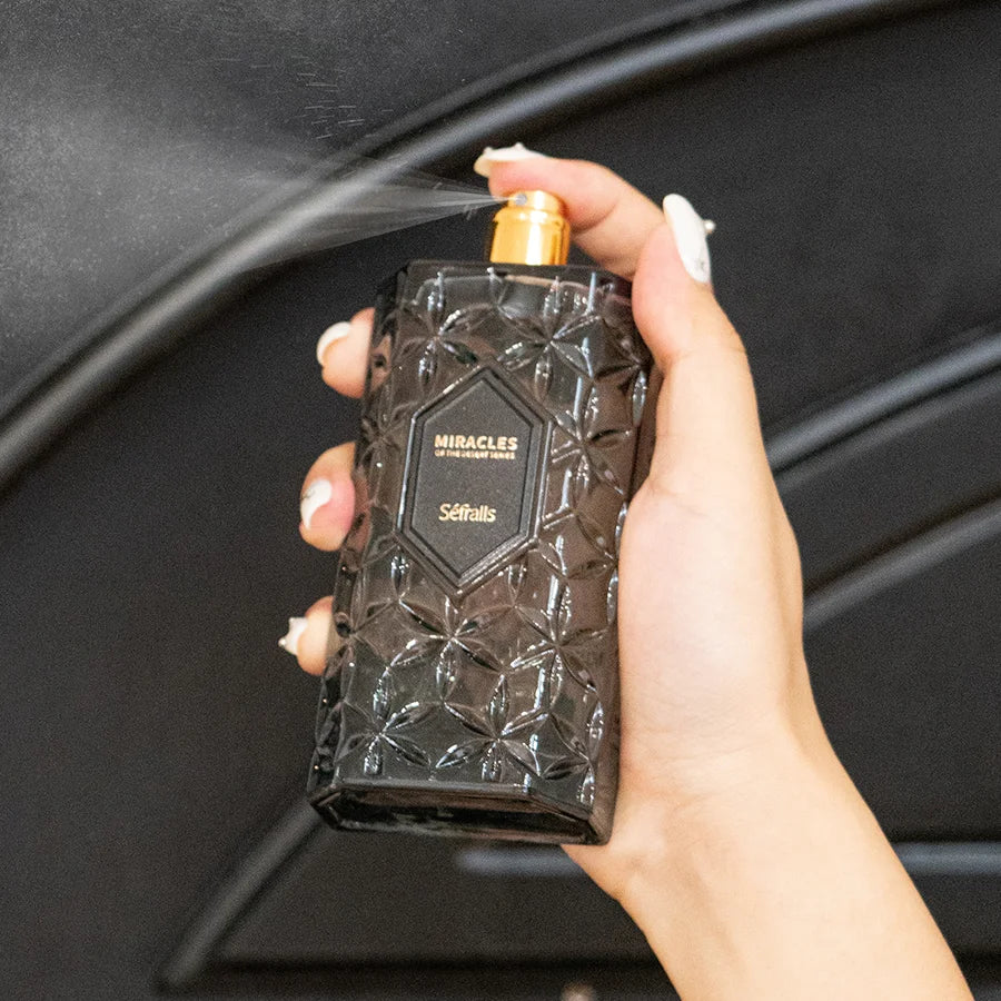 Séfralls NOIR WOOD NIGHT PERFUME WOODY FRAGRANCE 100ml/3.4fl.oz Scent Woody Luxury Men's Perfumes Fresh Long Lasting