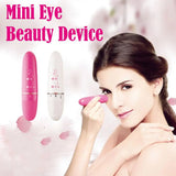 1pcs Electric Mini Eye Massager Facials Vibration Wrinkle Removal Device Dark Circles Anti-Ageing Massager Eye Skin Care Tools