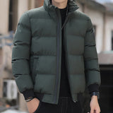 Mens Winter Jackets and Coats Cotton Outerwear Clothing  Parkas Jacket Men's Windbreaker Thick Warm Male M-5XL