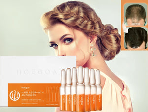 Hair Growth Ampoules Regrowth Anti Loss Repair Split End Dry Damaged Hair Essential Oil Nourishing Scalp Portable Care