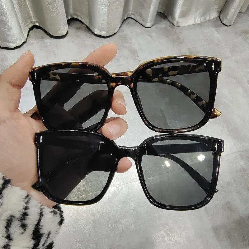 New Luxury High Definition Polarized Sunglasses Oversized Frame UV400 Shades Eyewear Fashion Vintage Sun Glasses for Women