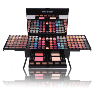 Miss Rose Professional Makeup 194 Color Matte Shimmer Palette Cosmetic Foundation