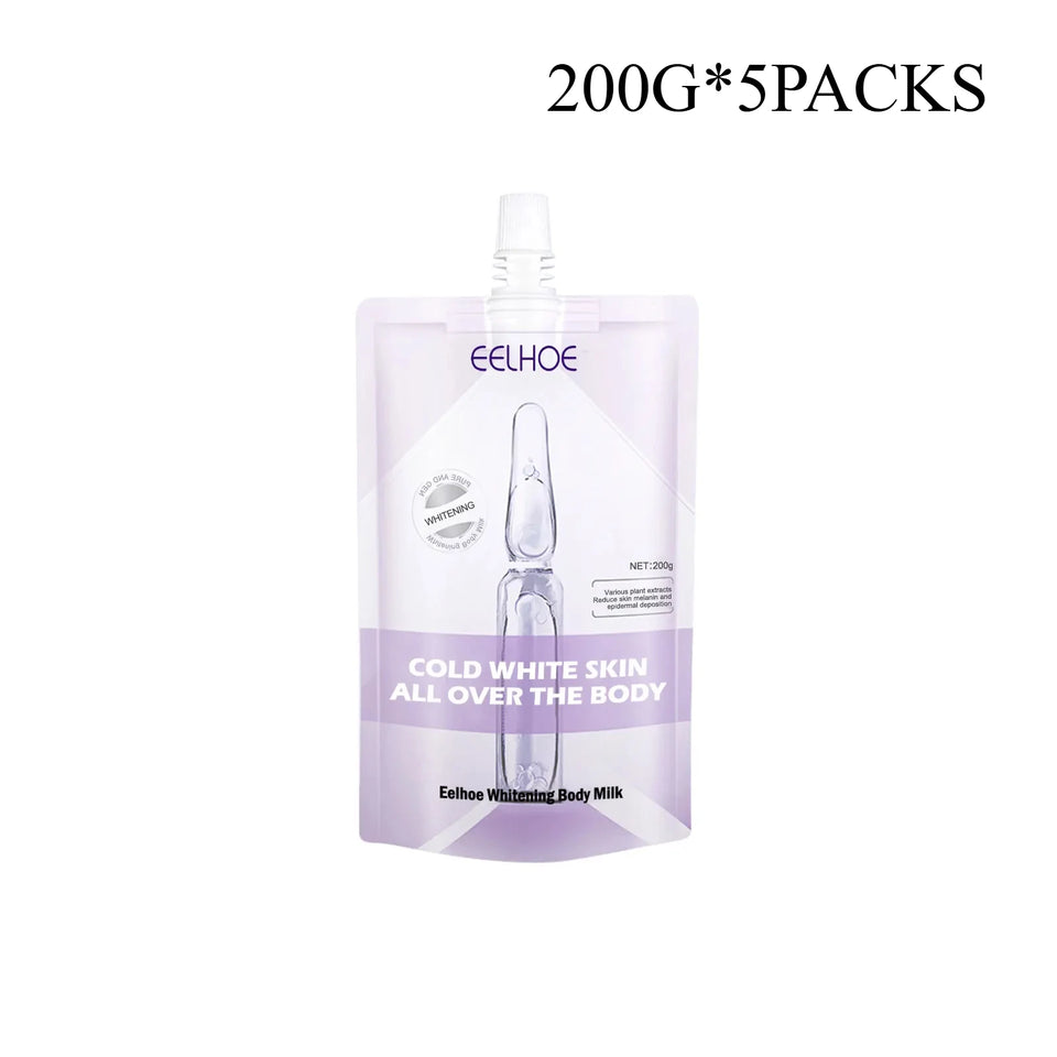 5 packs Niacinamide Whitening Body Lotion Improving Dull Skin Brightening Complexion Nourishing & Moisturizing Body Care Product