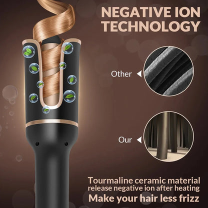 Hair Curlers Auto Rotating Ceramic