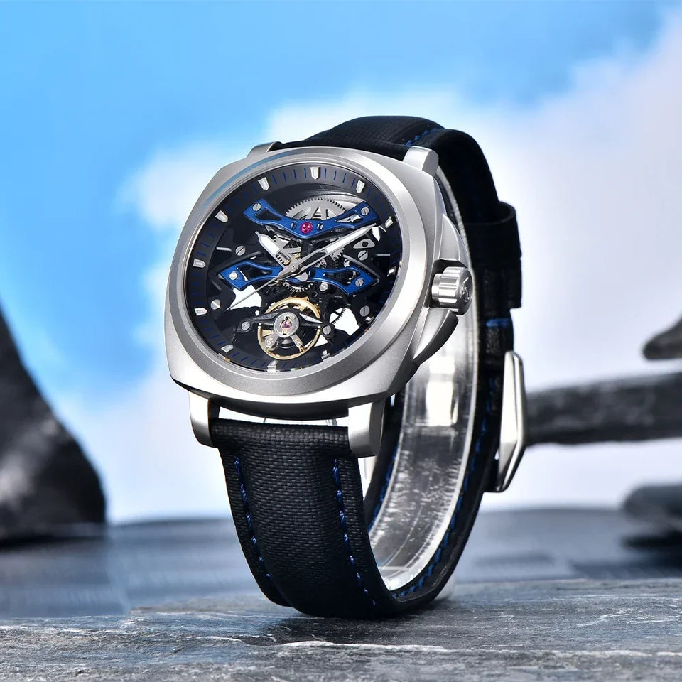 PAGANI DESIGN 2024 New 40MM Men Mechanical Watch Luxury Sapphire Glass Automatic Watch 100M Waterproof Luminous Watch for Men