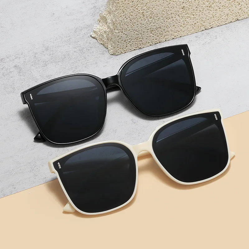 New Luxury High Definition Polarized Sunglasses Oversized Frame UV400 Shades Eyewear Fashion Vintage Sun Glasses for Women