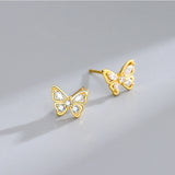 Drop Ear Line Long Hanging Earrings for Women Rose Gold Color Zircon Crystal Piercing Threader Earing Ear Accessories Jewelry