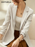 Elegant Fashion Office Lady Work Business Professional Notched Suit Jacket