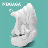 Girls Shoes  White Shoe Casual Running kids Anti-Slip Soft Sole Sneakers Children