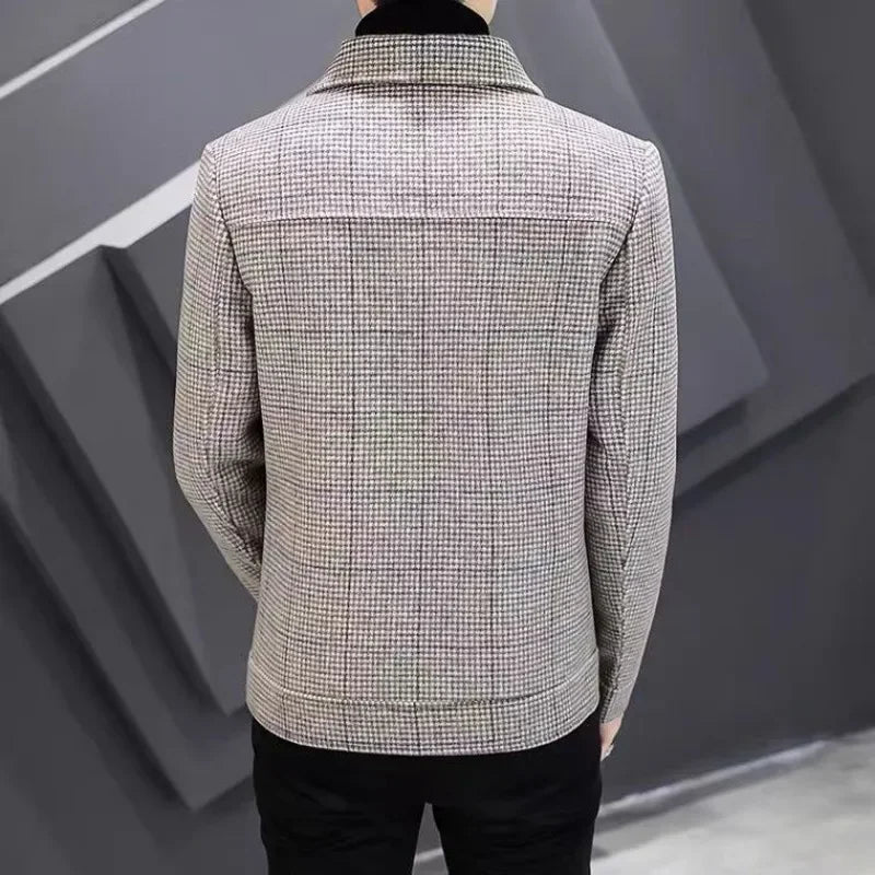 Man Coat Stylish Jacket for Men Winter Sales Of Slim Fit Luxury Designer Y2k Aesthetic