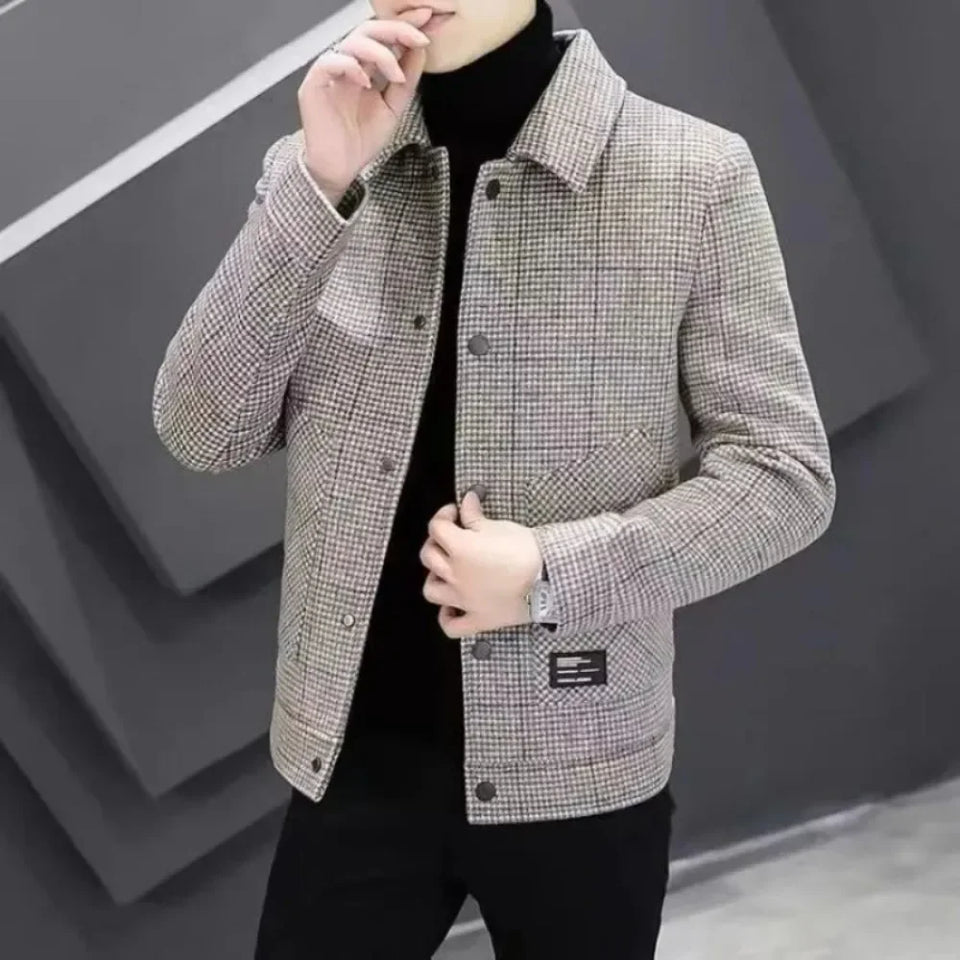 Man Coat Stylish Jacket for Men Winter Sales Of Slim Fit Luxury Designer Y2k Aesthetic
