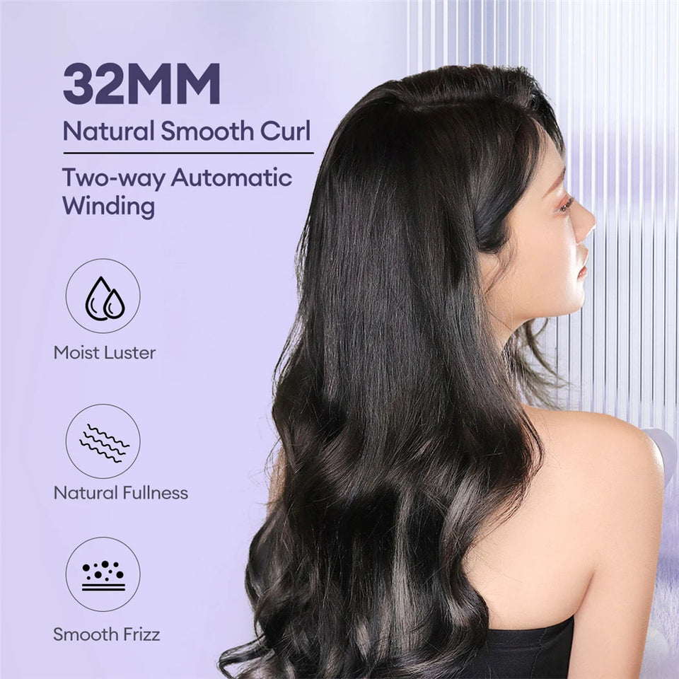 Hair Curler 32MM Auto Rotating Ceramic Hair Roller