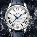 Relogio Masculino CARNIVAL Mechanical Business Watch for Men Brand Luxury GMT Automatic Wrist Watch Waterproof 2023 Reloj Hombre