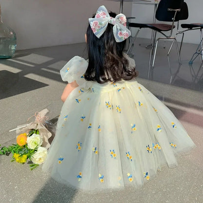 Children Girls Summer Dress for Kids Wedding Children Dresses