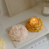 Peony Candle 3D Plant Aromatherapy  Candle Decoration Living Room Bedroom Minimally Decorated Flowers