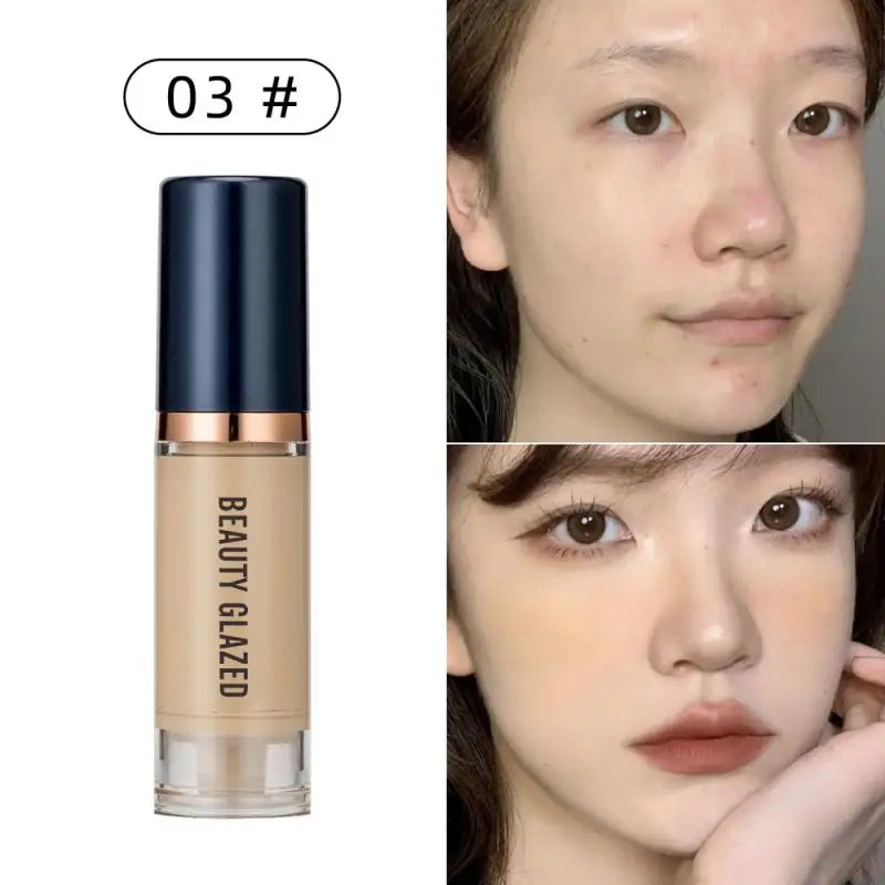 Concealer Smooth Non-Sticking Powder Liquid Concealer Full Cover Makeup Face Corrector Cream Waterproof Cosmetics