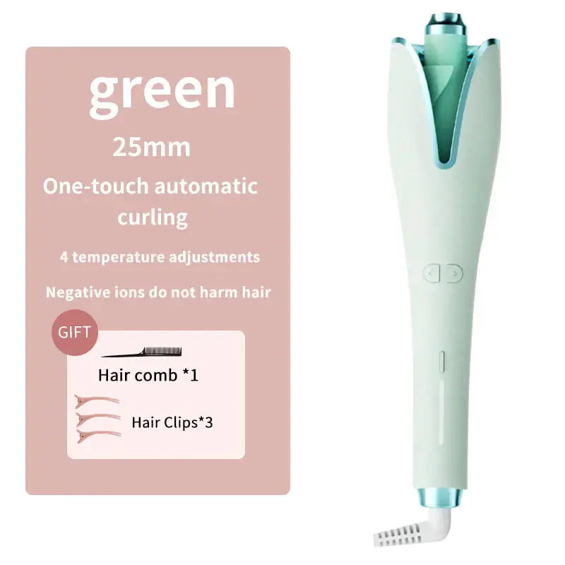 Automatic Hair Curler Auto Hair Curling Iron Ceramic Rotating Air Curler Air Spin Wand Styler Curl Machine Magic Hair Curler