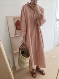 Shirt Dress Evening Vintage Dress Party Oversize Long Cotton Beach Women Dresses