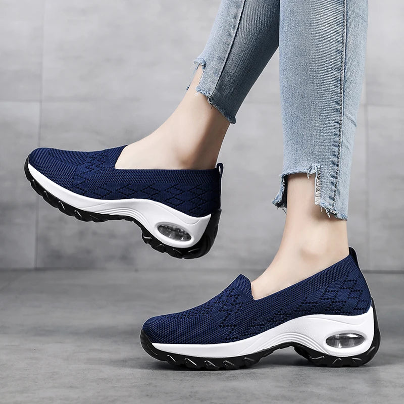 Women Platform Sneakers Woman Casual Shoes Cushion Sneakers Ladies
