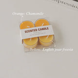 4pcs Handmade Tea Light Scented Candle Aromatherapy Soy Wax Candles