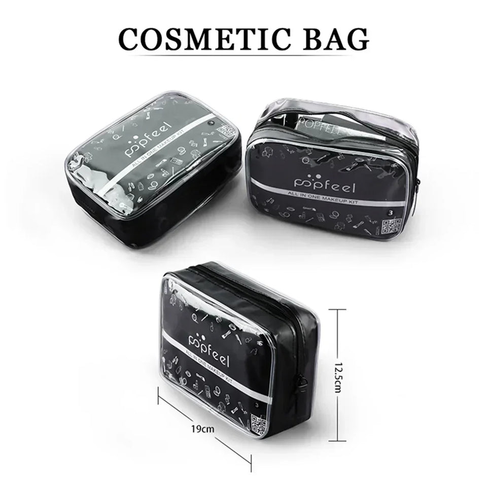 Makeup Set Box Professional Full Kit Glitter Eyeshadow Powder Blush Foundation