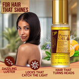 50ml Maca Power Moroccan Argan Oil for Hair Healing Cold Pressed Weightless Hair Serum for Rescue Frizzy and Damaged Locks