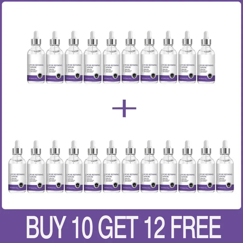 Pore Shrinking Serum Moisturizing Facial Essence for Relieving Dryness Oil Long-lasting Calming for Sensitive Skin Care