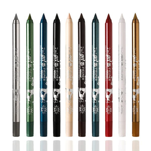 Waterproof Eyeliner Long Lasting Pencil Colourful Pigment Blue Black White Color Gel Eye