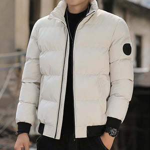 Mens Winter Jackets and Coats Cotton Outerwear Clothing  Parkas Jacket Men's Windbreaker Thick Warm Male M-5XL