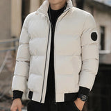 Mens Winter Jackets and Coats Cotton Outerwear Clothing  Parkas Jacket Men's Windbreaker Thick Warm Male M-5XL