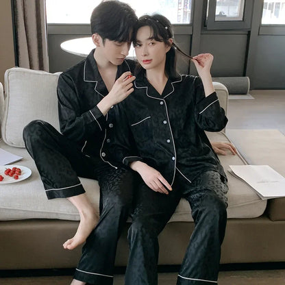 High Quality  Homewear Couple Sleepwear Female Male