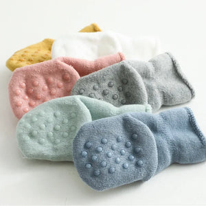 Autumn Winter Thick Warm Baby Stockings Home Soft Middle Tube Socks