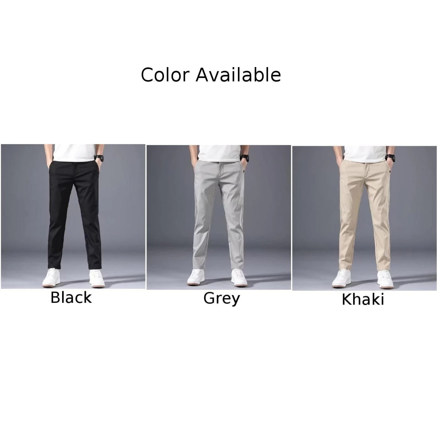 Stay Comfortable and Fashionable with these Slim FIT Chino Trousers for Men  for Daily and Business Wear