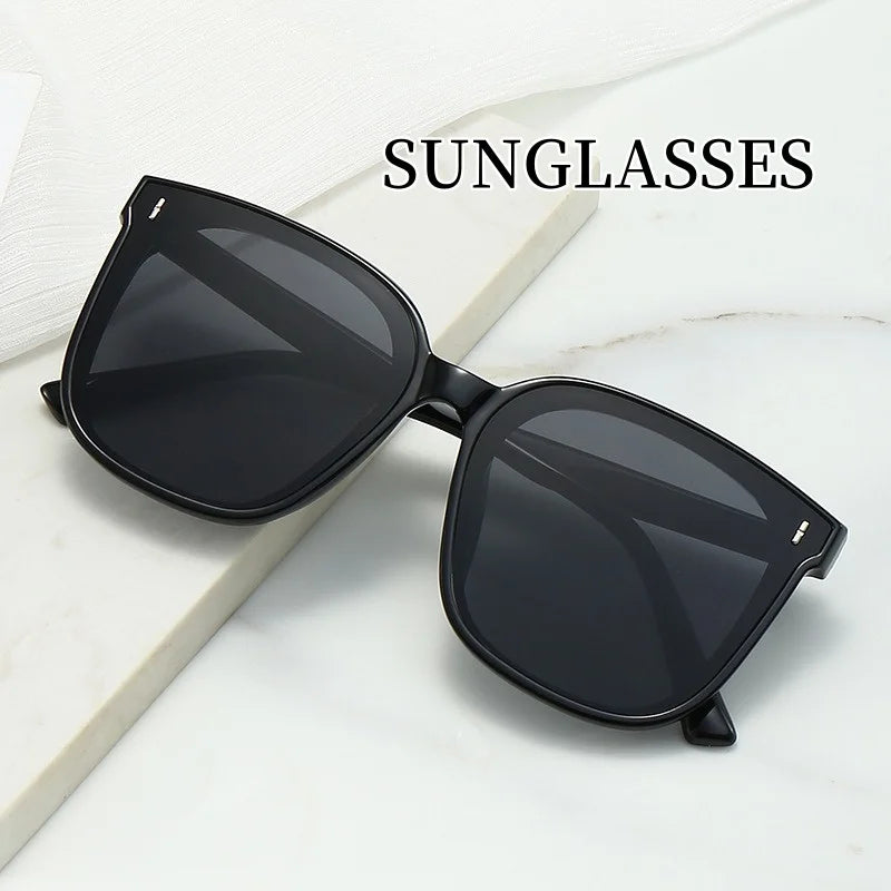 New Luxury High Definition Polarized Sunglasses Oversized Frame UV400 Shades Eyewear Fashion Vintage Sun Glasses for Women