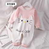 Baby Clothes Romper Newborn Kids Jumpsuits Underwear Cotton Boys Girls Clothes Cute Animals Autumn Baby Long Sleeve Romper