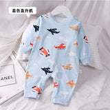 Baby Clothes Romper Newborn Kids Jumpsuits Underwear Cotton Boys Girls Clothes Cute Animals Autumn Baby Long Sleeve Romper