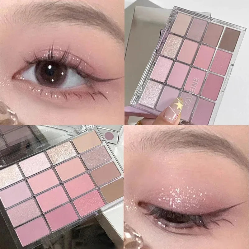 20 Colors Low Saturation Eyeshadow Palette Matte Waterproof