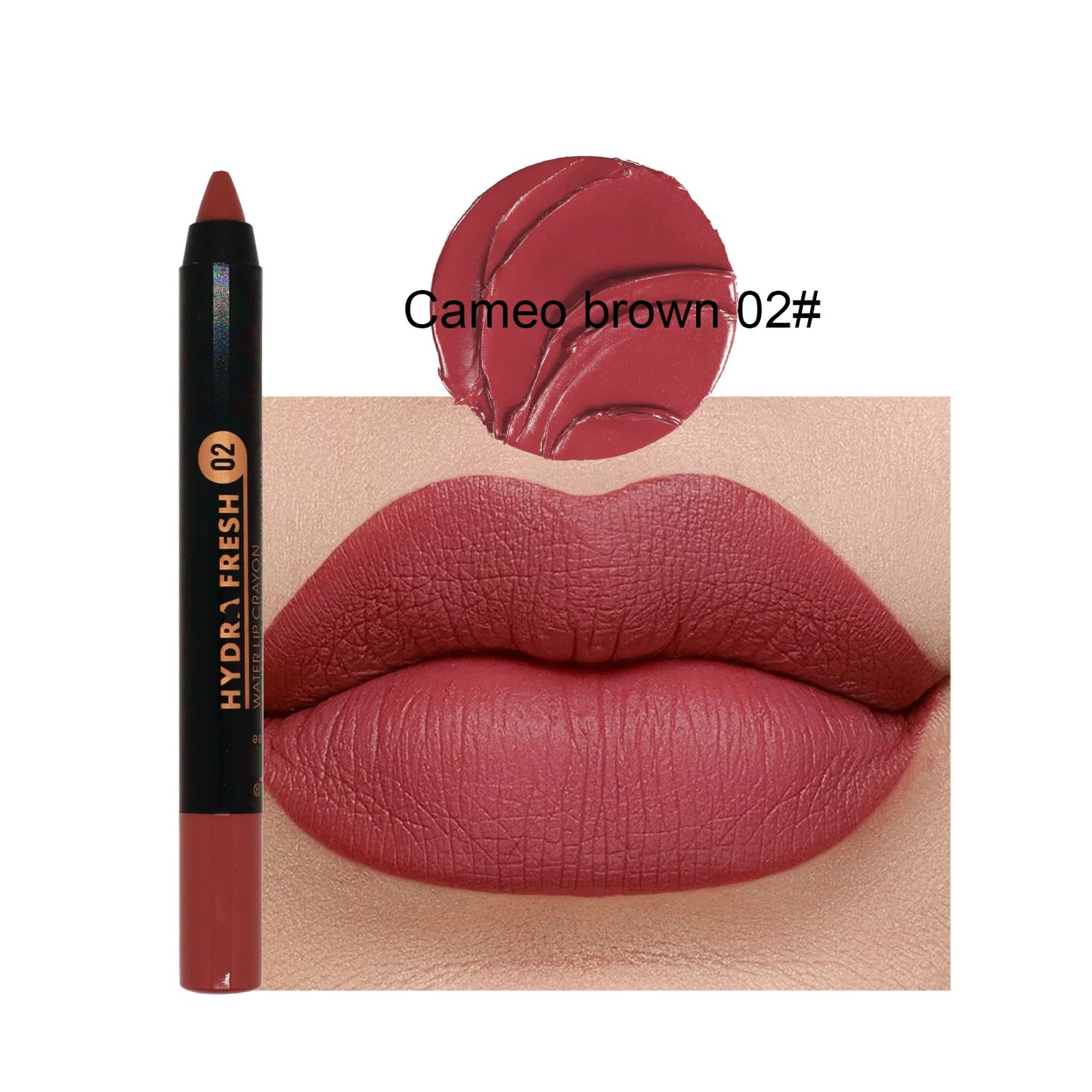 Matte Velvet Lipstick Pencil Waterproof Long Lasting Sexy Red Lip Sticks Non-Stick Cup Makeup Lip Tint Pencil Cosmetics 15Colors