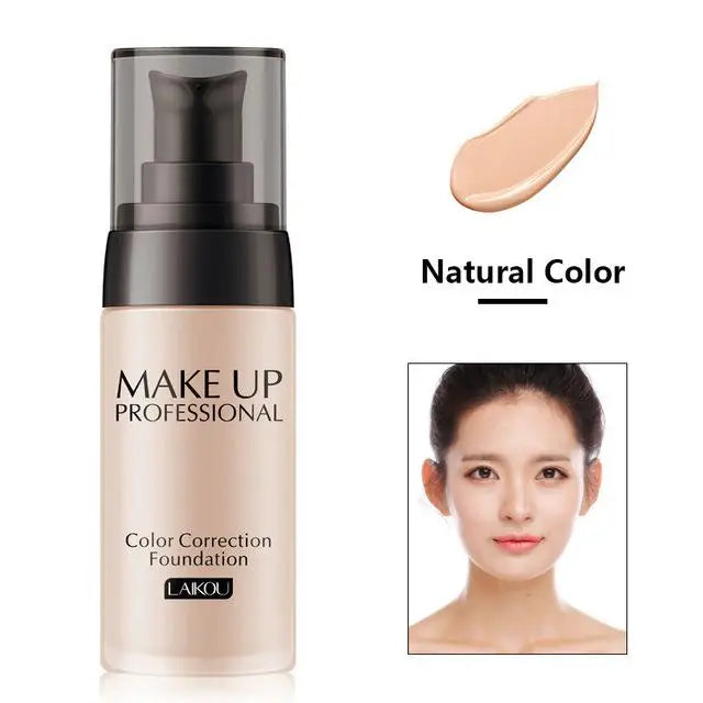 Makeup Base Face Liquid Foundation BB Cream Concealer Moisturizer Oil-control Whitening Waterproof Maquiagem Makeup 40g