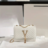 Embroidery Women Crossbody Bag Thread Luxury Handbag Shoulder Bags