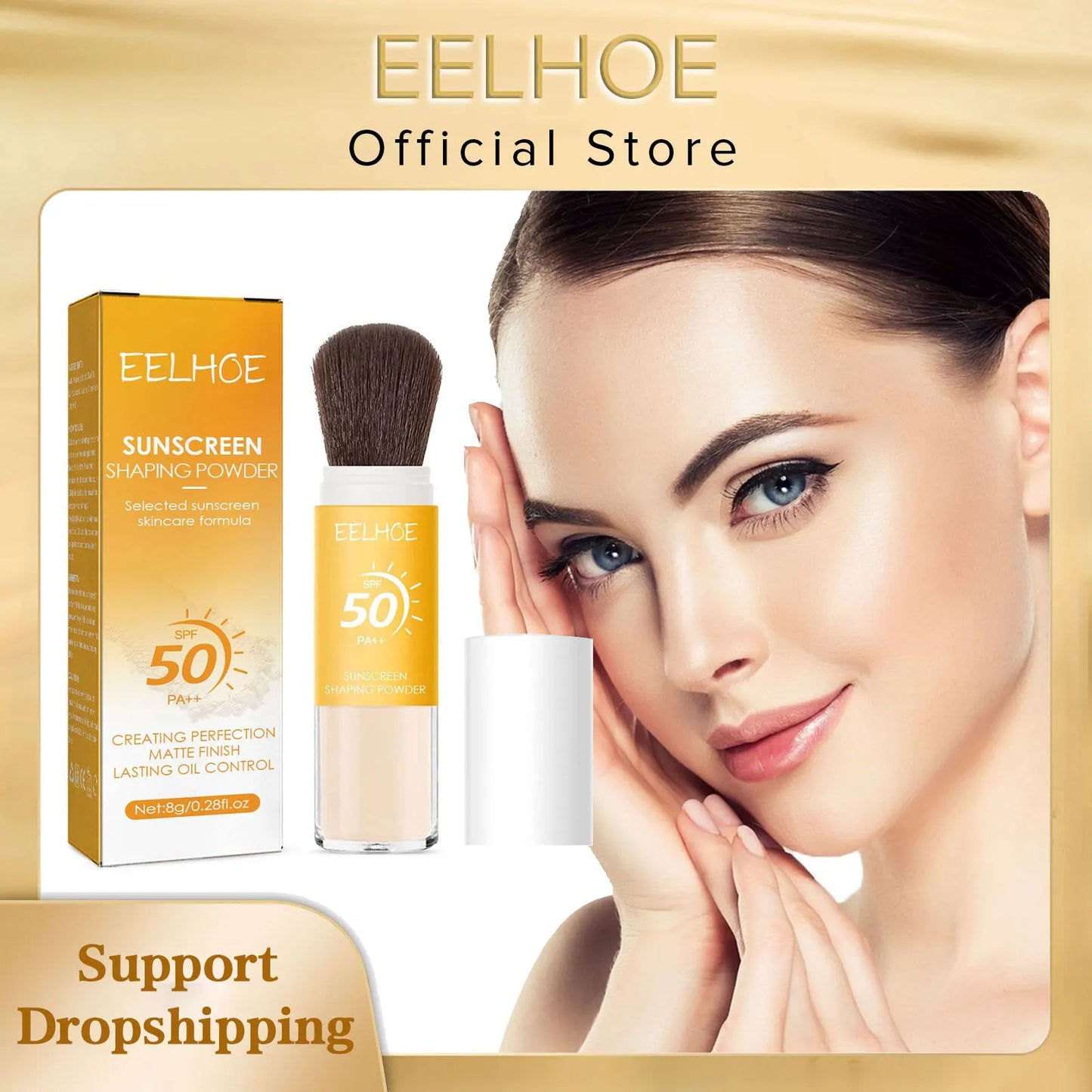 EELHOE Finishing Powder Makeup Oil Control