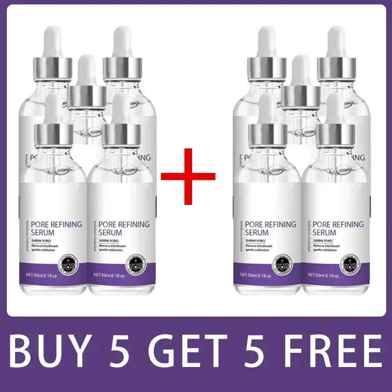 Pore Shrinking Serum Moisturizing Facial Essence for Relieving Dryness Oil Long-lasting Calming for Sensitive Skin Care