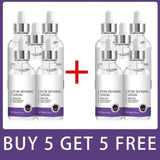 Pore Shrinking Serum Moisturizing Facial Essence for Relieving Dryness Oil Long-lasting Calming for Sensitive Skin Care