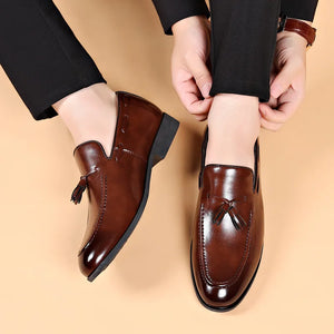 Men's Dress Shoes New Pu Leather Fashion Shoe for Men Large Size Business Formal