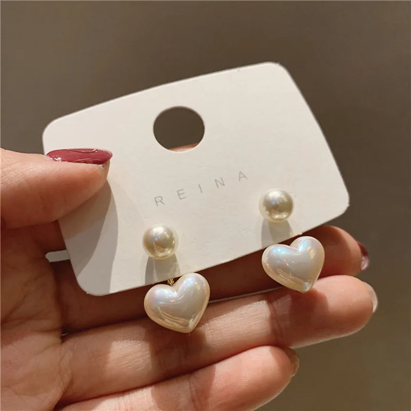 Fashion Classic Pearl Earrings for Women Senior Temperament Girls Retro Style Ear Rings Girlfriend Gifts Banquet Souvenirs