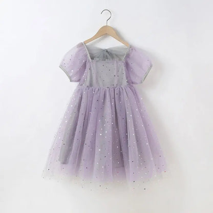 Girls Lace Princess Dress Summer Party Kids Children Clothes Elegant Lace Flower Girl Dresses