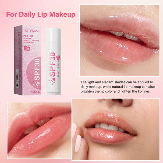 Juicy peach Lip Balm Lasting Nourishment and Moisture