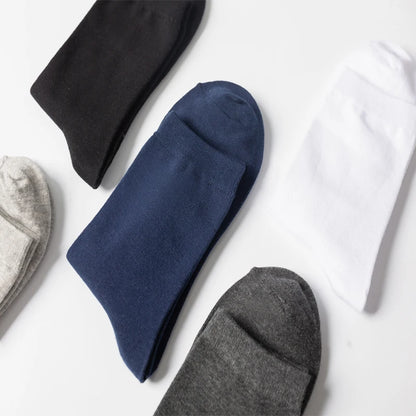 10Pairs Men Socks Organic Cotton